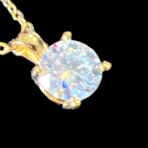 1 Carat Moissanite Necklace - Picture 6 of 12